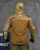 Тактическая мужская куртка весна/лето S койот+мультикам (85815) - изображение 6