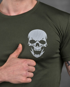 Тактическая потоотводящая футболка odin oilva skull XL - изображение 8