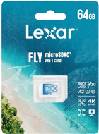 Karta pamięci Lexar Fly High-Performance 1066x microSDXC 64GB (LMSFLYX064G-BNNNG) - obraz 4