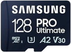 Karta pamięci Samsung PRO Ultimate microSDXC 128GB + adapter USB (8806094957235) - obraz 1