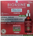 Serum przeciw wypadaniu włosów Bioxsine DermaGen Forte 3x50 ml (8680512629214) - obraz 1