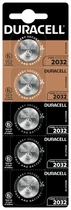 Батарейка литиевая Duracell CR2032 5BL, 3V, блистер 5шт