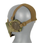 Защитная сетчатая маска на пол лица, маска для пейнтбола и страйкбола Pixel UKR - изображение 4