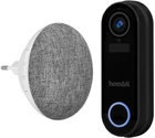 Inteligentny dzwonek do drzwi Hombli Smart Doorbell 2 + Chime 2 Promo Pack Black (HBDP-0100) - obraz 1