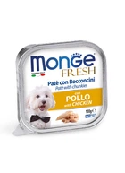 Влажный корм для собак Monge Dog Wet FRESH Курица