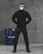 Облегченный тактический костюм smok black ВТ6859 S - изображение 1