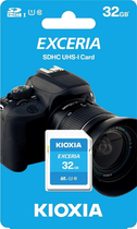 Karta pamięci Kioxia Exceria SDHC 32 GB (LNEX1L032GG4) - obraz 2