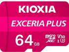 Karta pamięci Kioxia Exceria Plus MicroSDXC 64 GB (LMPL1M064GG2) - obraz 1