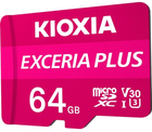 Karta pamięci Kioxia Exceria Plus MicroSDXC 64 GB (LMPL1M064GG2) - obraz 2