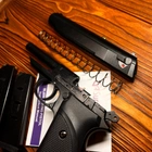 Стартовый Пистолет Макарова, ПМ, SUR 2608 + 20 патронов + доп магазин, Сигнальный пистолет под холостой патрон 9мм, Шумовой - изображение 9