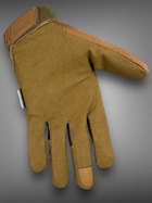Тактичні штурмові рукавички Ultimatum Койот для ЗСУ,армійські повнопалі рукавички - изображение 4