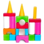 Конструктор кубики MToys 08071 C Теремок маленький на 19 деталей (08071-RT)