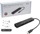 Stacja dokująca i-tec USB-C Travel Easy Dock 4K HDMI + Power Delivery 60 W (8595611703928) - obraz 3