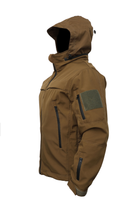 Куртка Soft Shell браун койот под кобуру Pancer Protection 58 - изображение 5