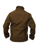 Куртка Soft Shell браун койот під кобуру Pancer Protection 52 - зображення 7
