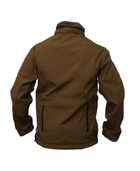 Куртка Soft Shell браун койот під кобуру Pancer Protection 50 - зображення 7