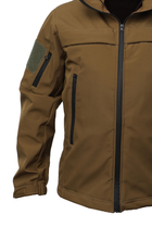 Куртка Soft Shell браун койот під кобуру Pancer Protection 60 - зображення 2