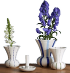Wazon na kwiaty Kähler Signature Vase Blue 20 cm (690485)  - obraz 3