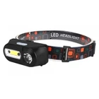 Налобный фонарик Bailong BL-1801A /1804A COB XPE + сенсор Черный 18650 usb (SH775492)