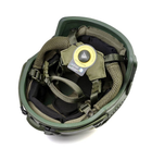 Балістичний шолом каска FAST Helmet NIJ IIIA оливковий - изображение 4