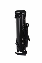 Ноші тактичні пластикові волокуші СКЕД евакуаційні 2200х500х1.5 мм Чорний (0005) - зображення 1