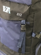 Рюкзак туристический VA T-04-3 85л, синий - изображение 9