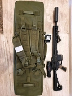 Тактический двойной чехол для оружия Savior Equipment Urban Warfare OD Green 51" - изображение 9