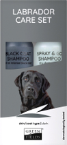 Zestaw do pielęgnacji labradora ciemny Greenfields Labrador Care Set 2 x 250 ml (8718836723360) - obraz 1