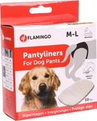 Санітарні прокладки для собачих трусів Flamingo Panty Liner M-L White (5400274302186) - зображення 1