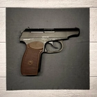 Стартовий пістолет Макарова Retay PM, Сигнальний пістолет під холостий патрон 9мм, Шумовой - зображення 2