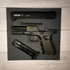 Стартовый пистолет Retay Glock 17, Retay G17, Cигнальный пистолет под холостой патрон 9мм - изображение 8