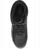 Високі чоловічі демісезонні черевики Brandit Thinsulate One Zipper 44 Чорний камуфляж з натуральної шкіри і міцного дихаючого нейлону антибактеріальна устілка система швидкої шнурівки маслостійка гумова підошва для амортизації і стійкості (Alop) - зображення 3
