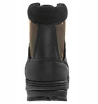Високі чоловічі демісезонні черевики Brandit Tactical Dark Camo 46 Чорні з комбінації міцного нейлону 600D і мікрофібри Взуття оснащена системою швидкого надягання ергономічна маслостійка гумова підошва для амортизації і стійкості (Alop) - зображення 4