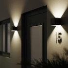 Inteligentna lampa uliczna Hombli Smart Wall Light Grey (HBWL-0208) - obraz 3