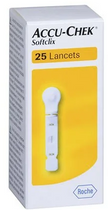 Lancety Roche Accu-Check Softclix Lancetas Clixmotion Technology 25 szt (4015630011391) - obraz 1