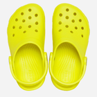 Crocsy dziecięce dla dziewczynki Crocs 206991-76M 32-33 (J1) Cytrynowe (196265550357) - obraz 5