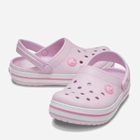 Дитячі крокси для дівчинки Crocs 207005-6GD 27-28 (C10) Світло-рожеві (191448738751) - зображення 3