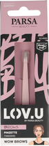 Pęseta do brwi Parsa Lov.U Tweezer Pink (4001065331258) - obraz 1