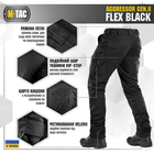 M-Tac брюки Aggressor Gen II Flex Black 32/36 - изображение 5