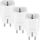 Gniazdko inteligentne Hombli Smart Socket Promo Pack White 3 szt (HBPP-0201) - obraz 1
