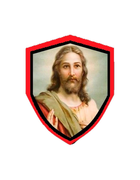 Шеврон патч " Ісус Христос ікона " на липучці велкро - зображення 1