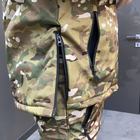 Костюм тактический демисезон, Softshell, Мультикам, размер XL, демисезонный костюм для военных софтшел - изображение 7