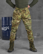 Стрейчові тактичні штани kord мультикам ВТ6733 32 - зображення 1