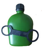 Фляга военная 1 литр зелёная - изображение 1