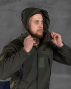 Армійська куртка софтшел NAC Оліва XL - зображення 4