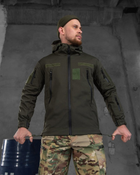 Армейская куртка софтшел NAC Олива XL - изображение 5