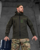 Армейская куртка софтшел NAC Олива M - изображение 5