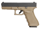 Пістолет Glock 17 — Gen4 GBB — Half Tan [WE] (для страйкболу) - зображення 1