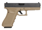 Пістолет Glock 17 — Gen4 GBB — Half Tan [WE] (для страйкболу) - зображення 3