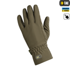 M-Tac рукавички демісезонні Soft Shell Olive XL - зображення 3